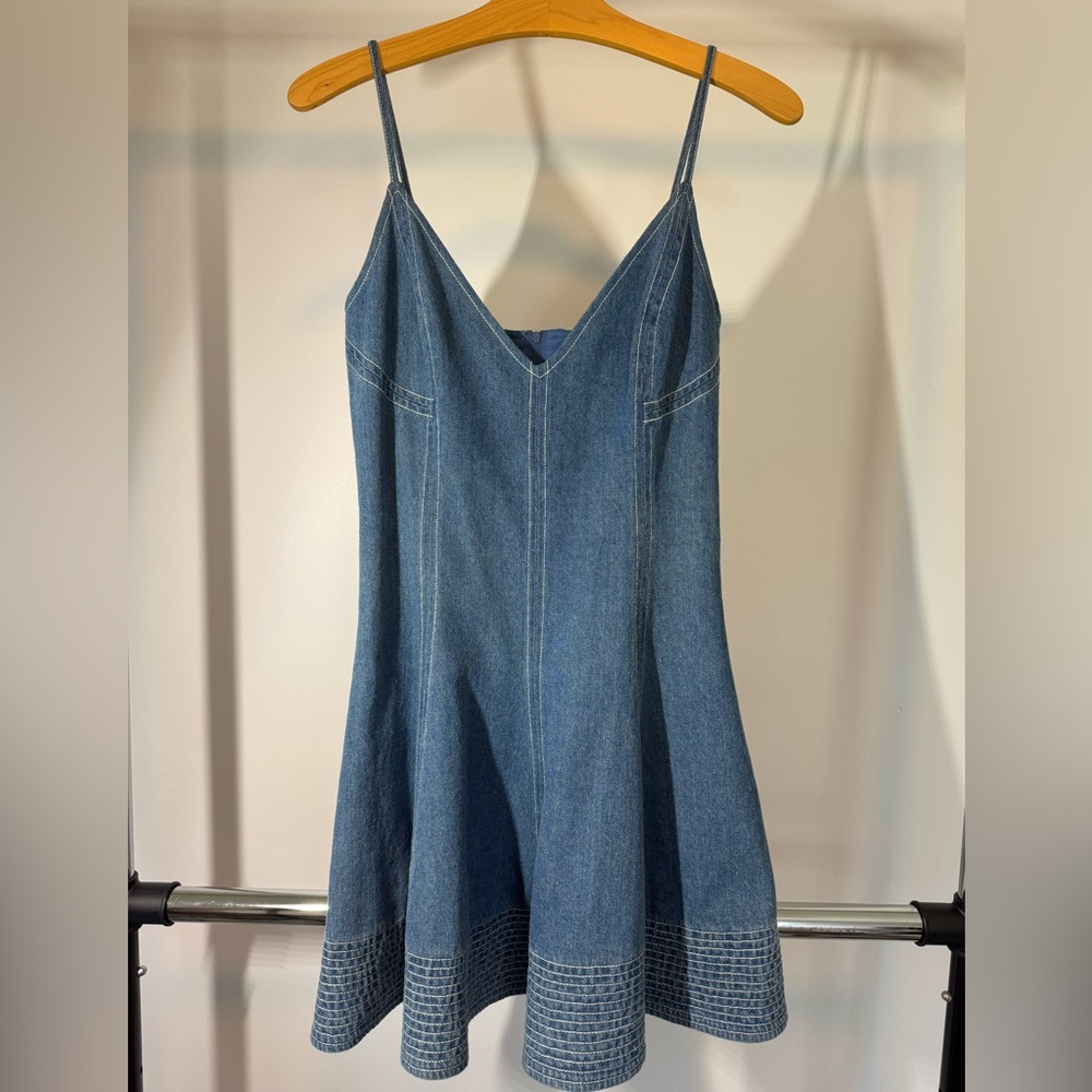 C/MEO Collective Blue Denim Dress